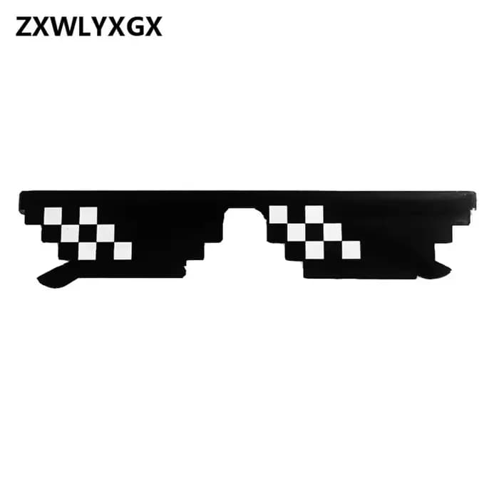 ZXWCirCXGX-Lunettes de soleil pixelisées pour hommes et femmes