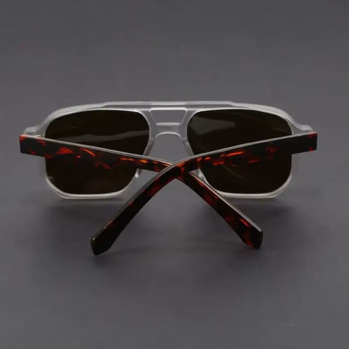 Vintage Punk pilote carré lunettes de soleil femmes pour hommes mode marque de luxe concepteur nuances en plein air