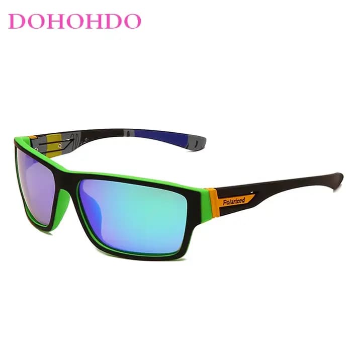 DOHOHDO nouveau classique rétro lunettes de soleil polarisées hommes carré conduite