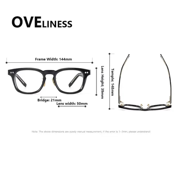2026 montures de lunettes en acétate hommes femmes nouvelle marque Design rétro Vintage