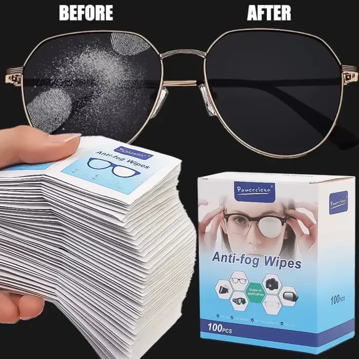 100-200 lingettes jetables pour lunettes - Chiffons de nettoyage pour verres et écrans