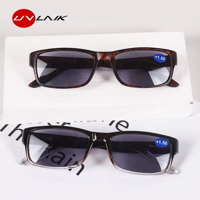 UVLAIK lentilles grises lunettes de lecture femmes hommes petit cadre carré