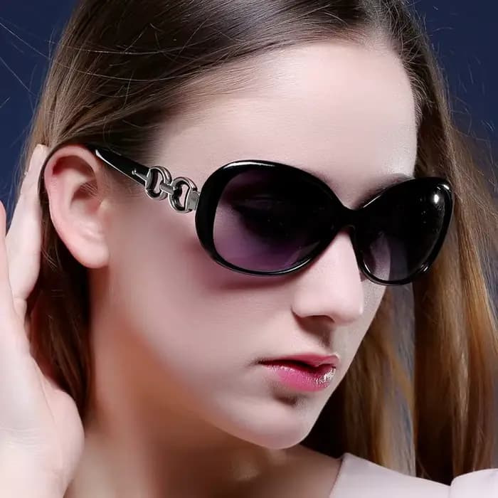 Lunettes de soleil rondes vintage pour femmes