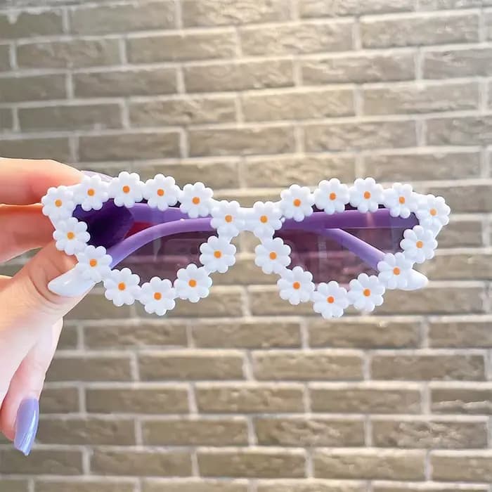 Lunettes de soleil polarisées en forme d'œil de chat pour enfants