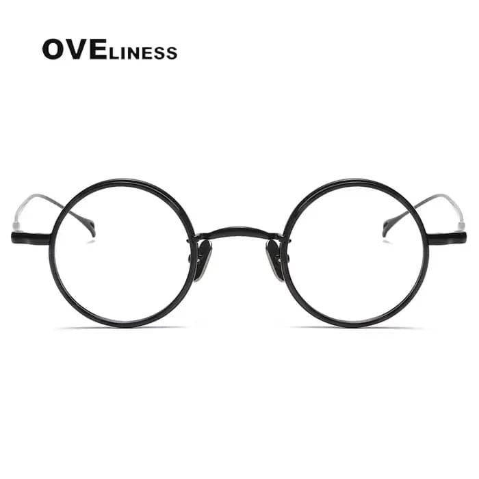 Monture de lunettes en titane pur pour hommes et femmes