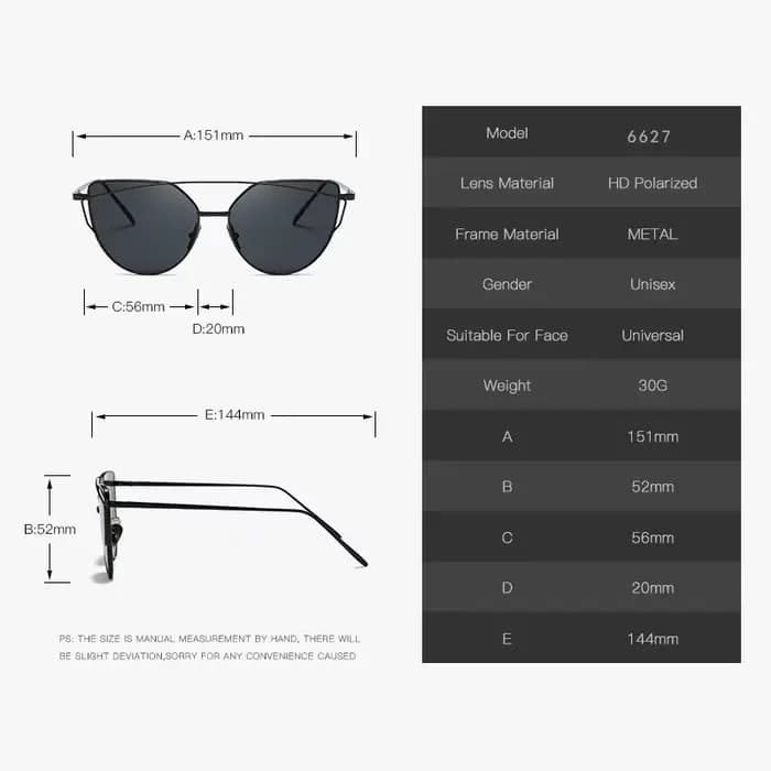 Lunettes de soleil Vintage en forme d'oeil de chat pour femmes