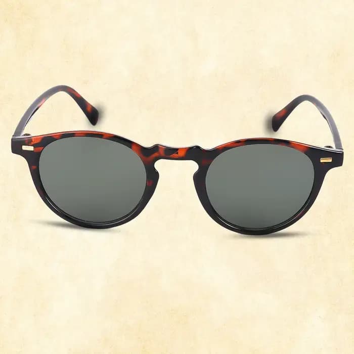 Petites lunettes de soleil rondes