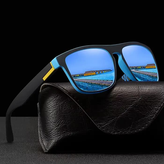 4 paires de lunettes de soleil sport vintage classiques à rayures
