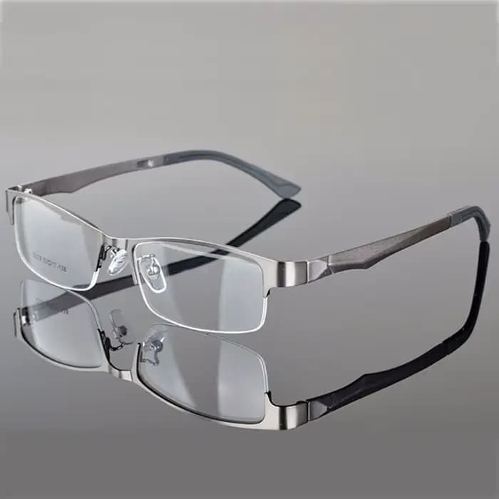 Reven Jate demi sans monture lunetes cadre optiq Prescription Semi-jante lettes