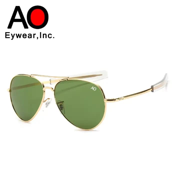 AO Aviation-Lunettes de soleil rétro pour hommes et femmes