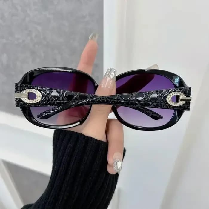Lunettes de soleil à monture ronde tendance pour femmes et hommes