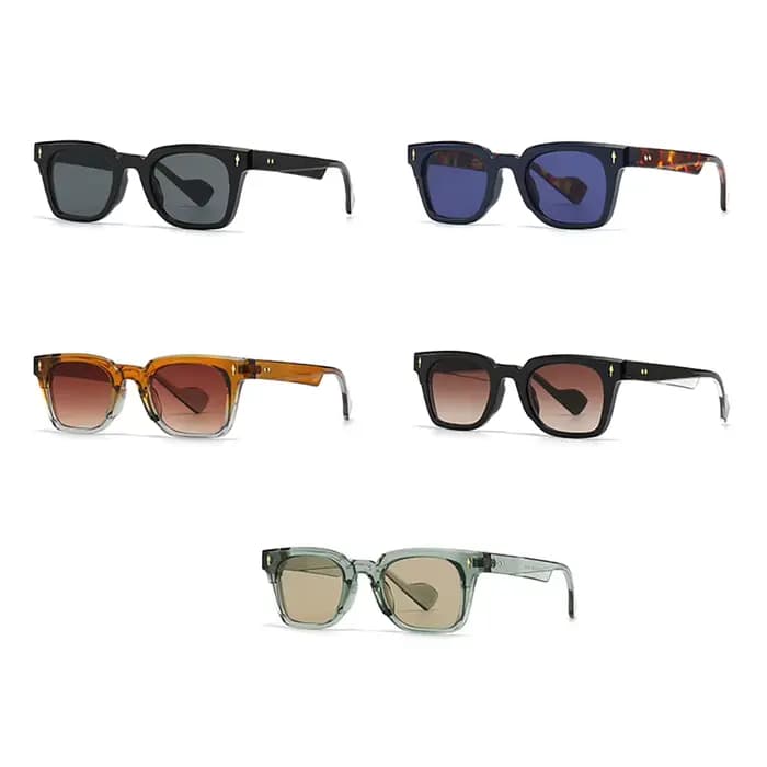 Kachawoo-Lunettes de soleil rétro pour homme et femme