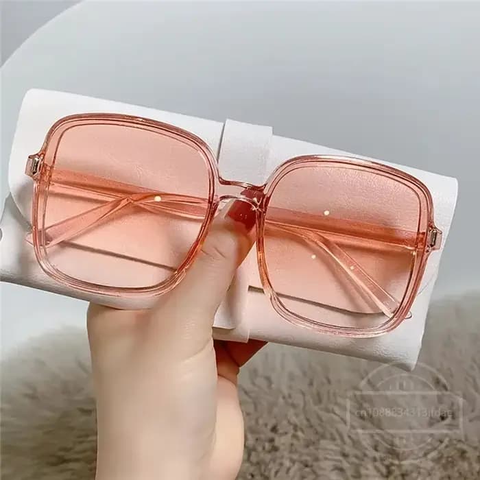 Lunettes de soleil carrées surdimensionnées pour femmes