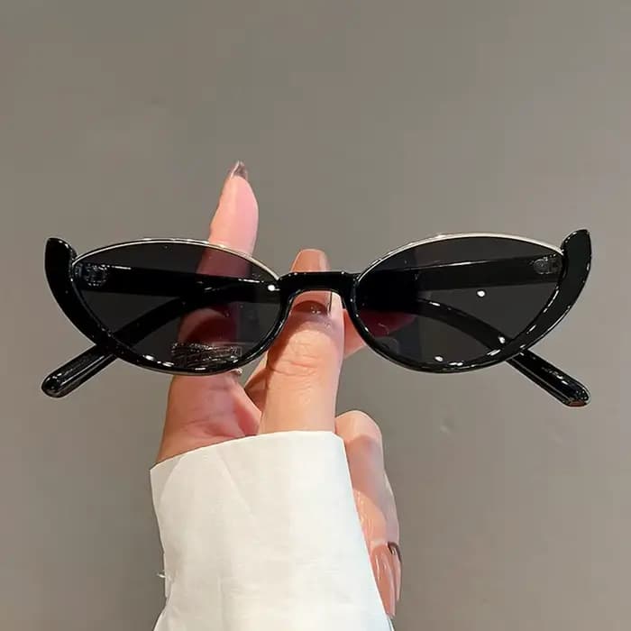 Lunettes de soleil Vintage petit œil de chat pour femmes