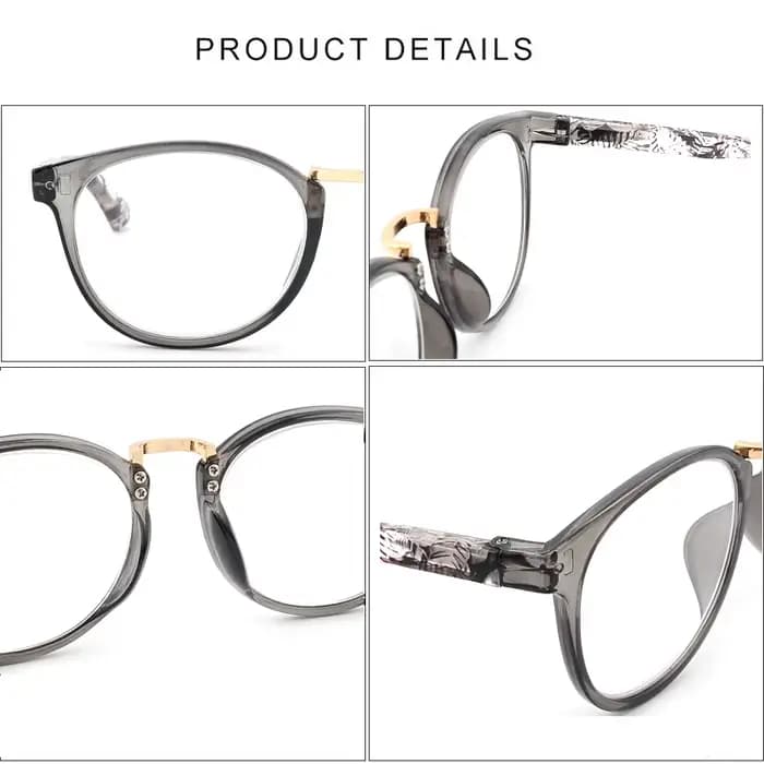 LONSY mode lunettes de lecture rondes femmes hommes presbytie