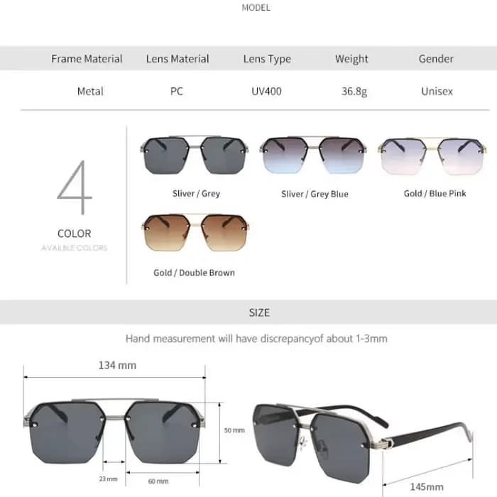 2025 mode luxe lunettes de soleil pour hommes femmes rétro extérieur UV400 nuances