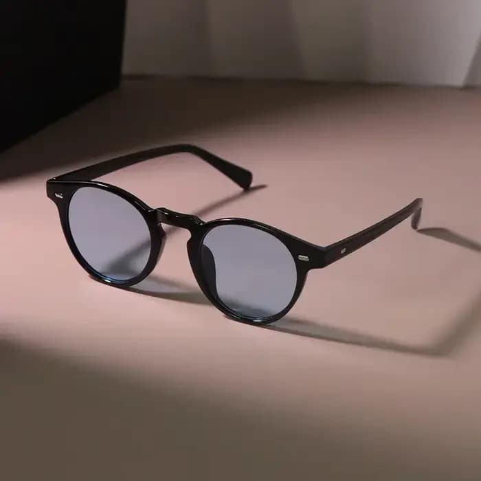 Lunettes de soleil rondes vintage pour femmes et hommes