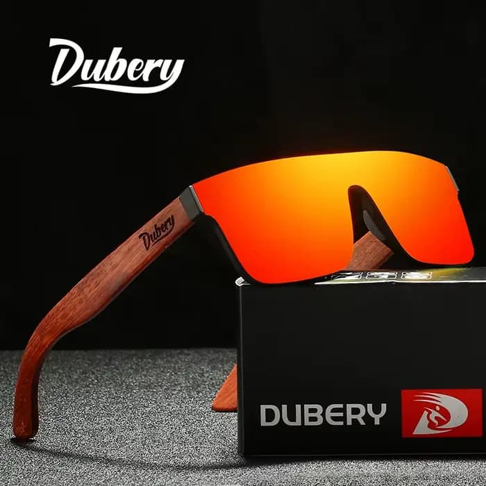 DUBERY lunettes De soleil en bois naturel hommes