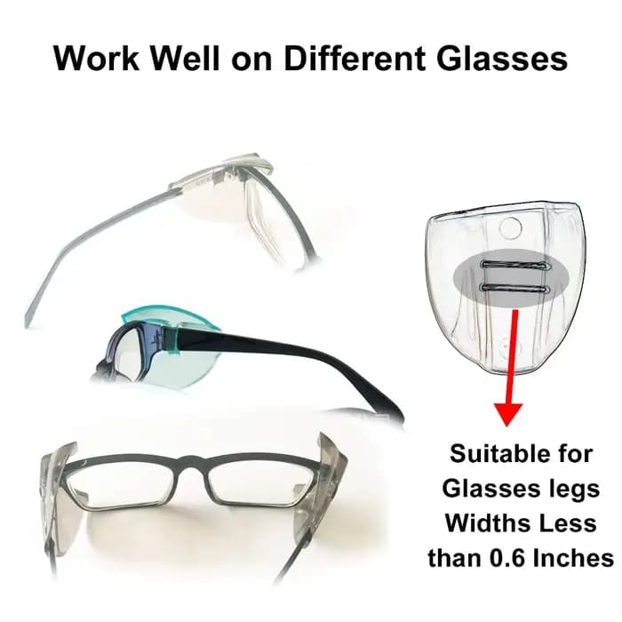 Lunettes de sécurité boucliers latéraux