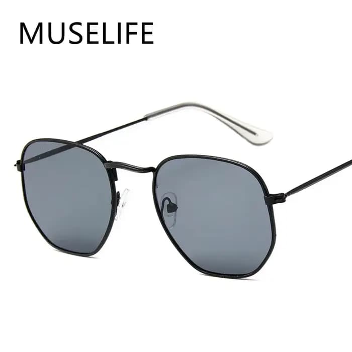 Hommes lunettes De soleil hexagone
