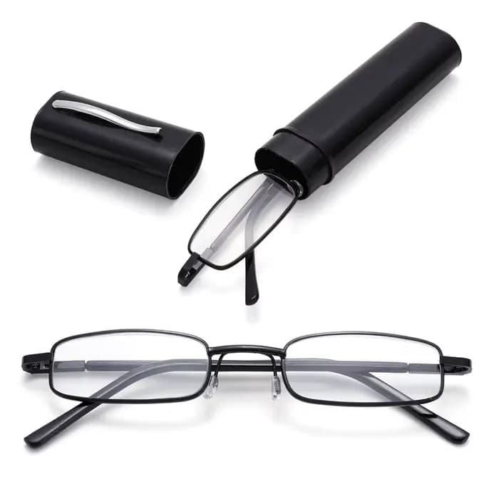 Lunettes de lecture ultralégères avec étui pour stylo