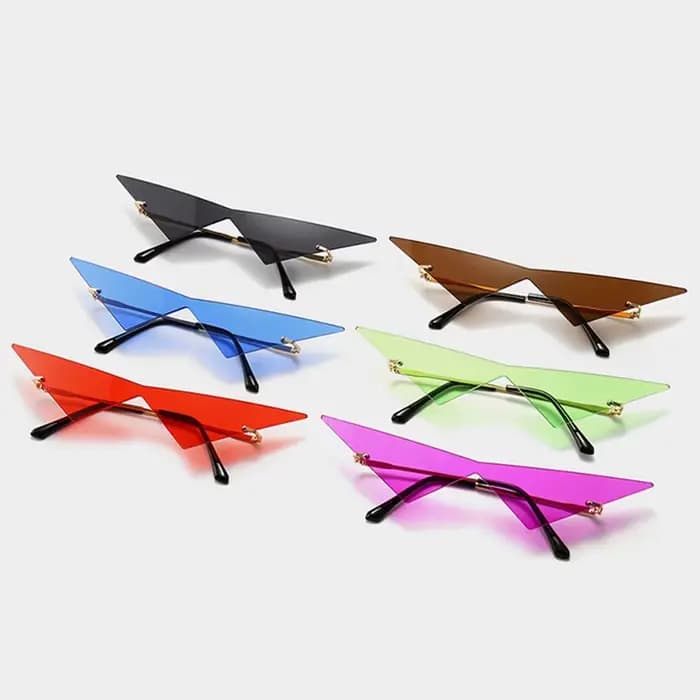 Buc& EI-Lunettes de soleil triangle pour femmes et hommes