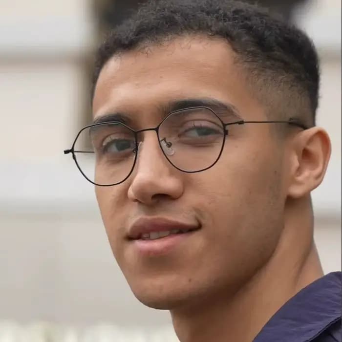 Lunettes polygone monture hommes ultralégères 6g titane femmes