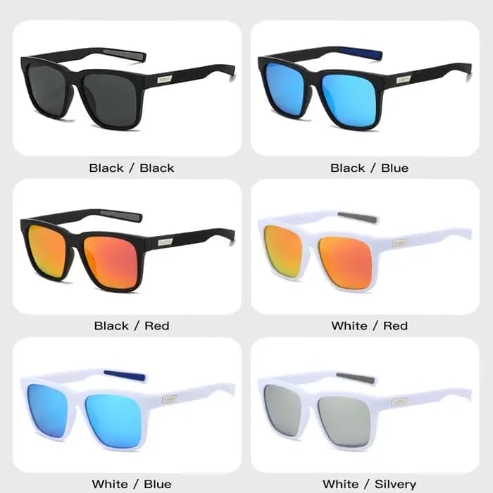 KAROS Lunettes de soleil polarisées tendance pour hommes et femmes