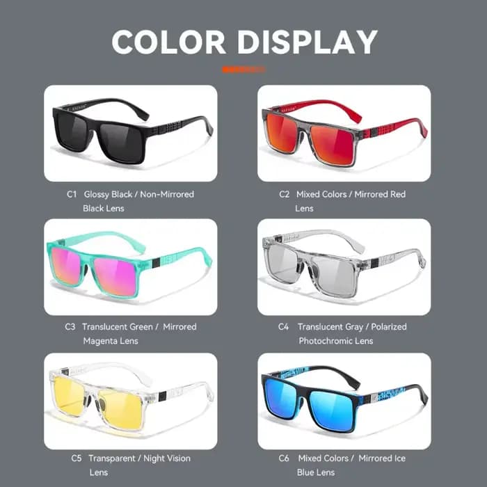 Lunettes de soleil polarisées colorées Kaenon 2026