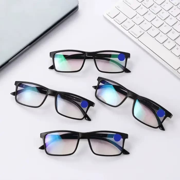 Lunettes de lecture progressives bifocales anti-lumière bleue