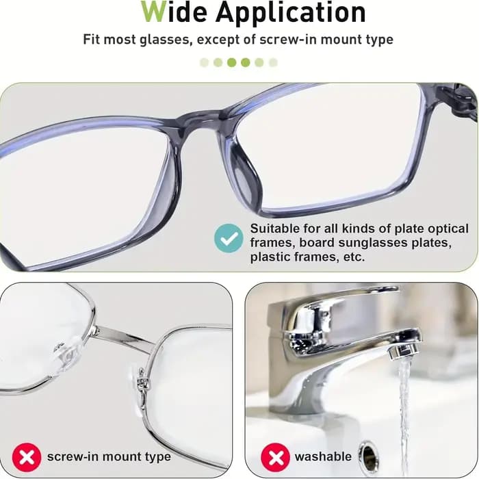 Coussinets de nez pour lunettes