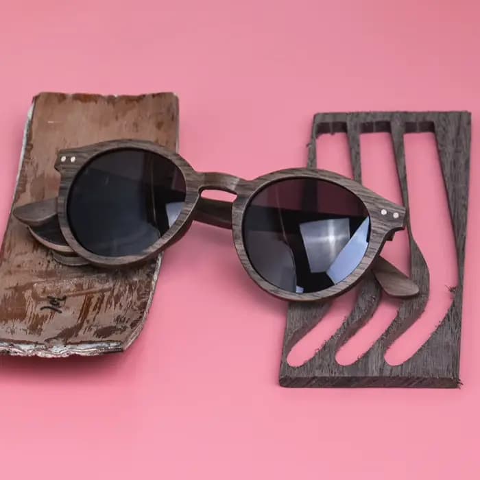 Lunettes en bois SHINU pour hommes et femmes, lunettes de soleil polarisées Y2k, lunettes de soleil tendance, lunettes de soleil polarisées pour homme, lunettes de soleil d'extérieur en bambou