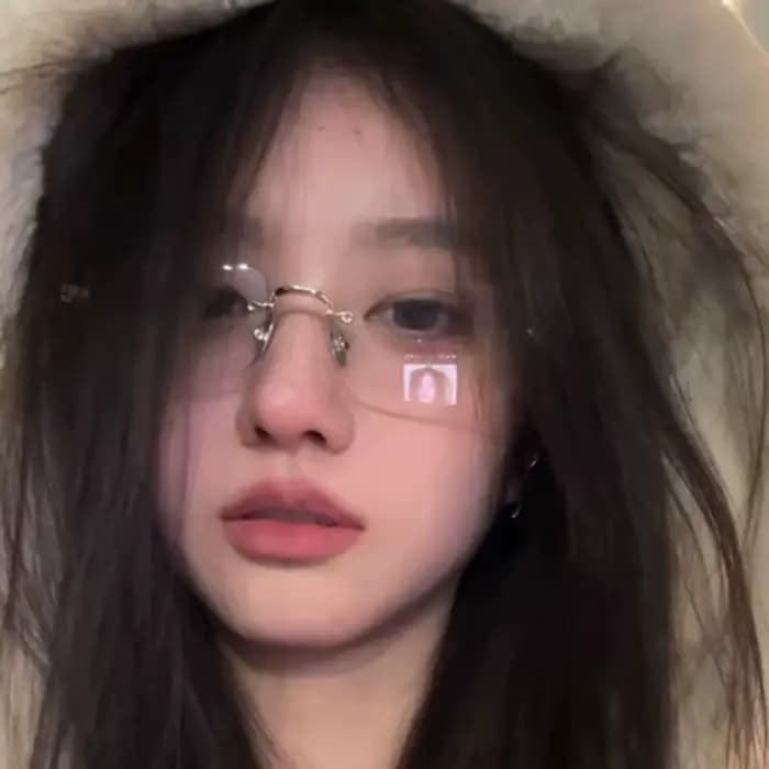 Nouvelles lunettes Harajuku sans monture pour femmes