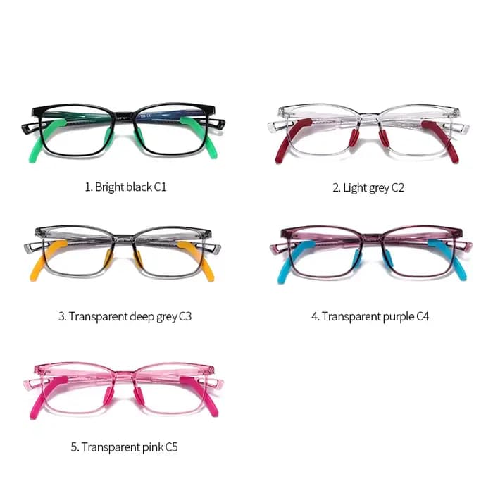 Lunettes d'ordinateur bloquant la lumière bleue pour enfants