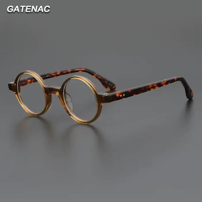 Gatenac Vintage lunettes de lecture hommes rond photochromique Anti lumière bleue