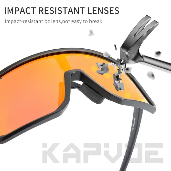 Kapvoe lunettes de soleil photochromiques vtt