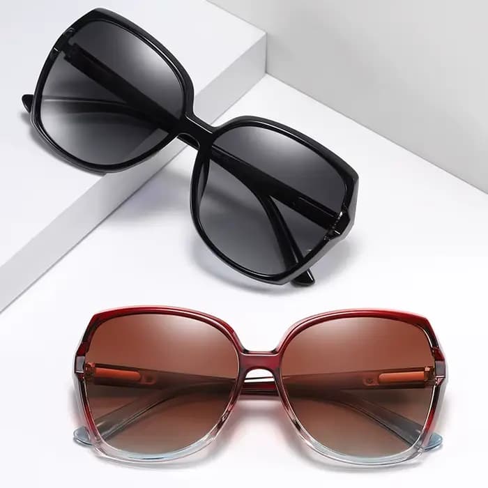 Lunettes de soleil TR90 polarisées UV400 pour femme