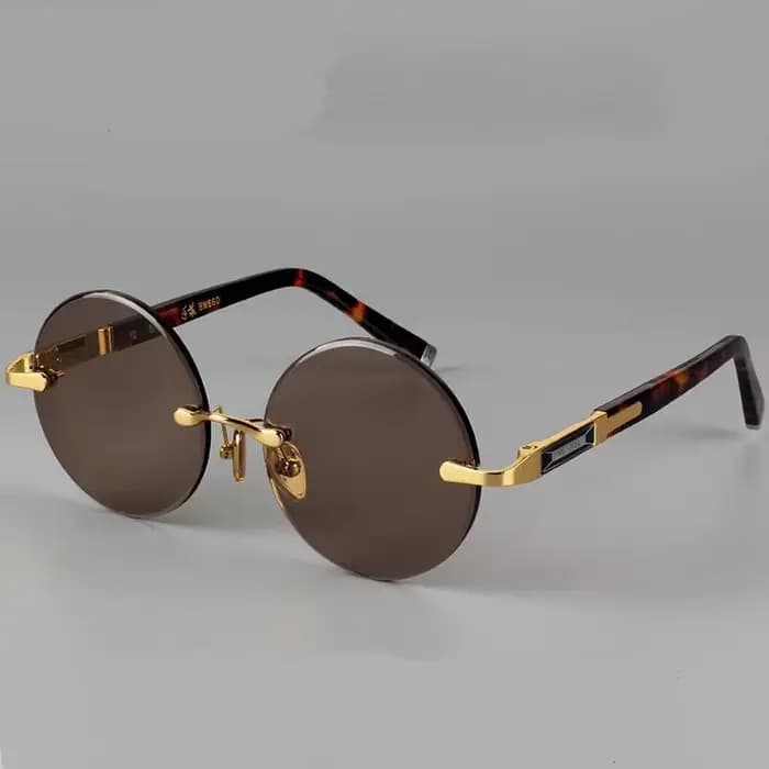 Lunettes de soleil rondes Vintage pour hommes et femmes