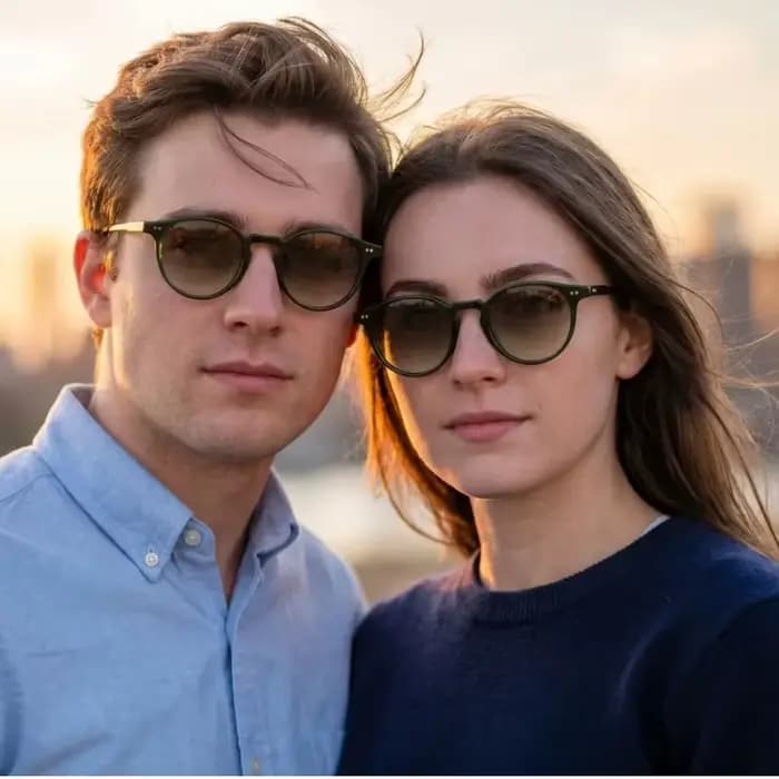 Lunettes de soleil vintage pour femmes