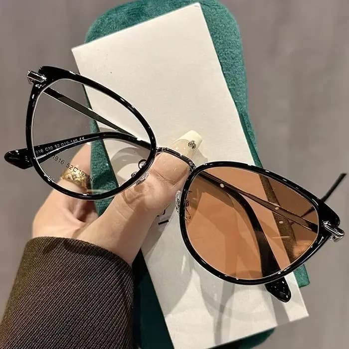 Lunettes photochromiques œil de chat pour femmes