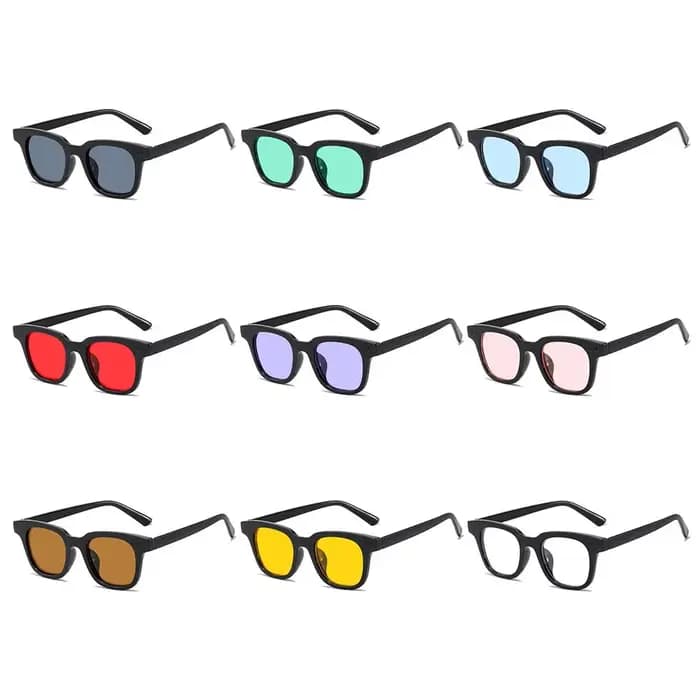 Lunettes de soleil vintage Ocean Lens pour hommes et femmes