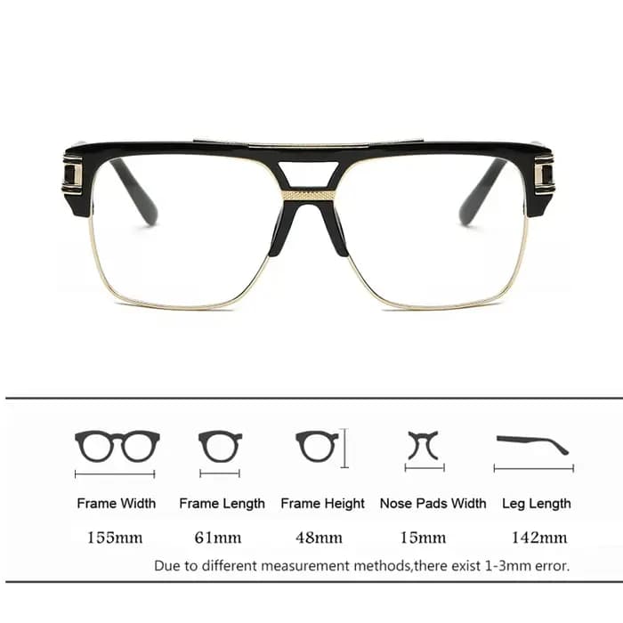 Marque de luxe lunettes carrées cadre nouvelles femmes hommes mode surdimensionné clair lentille Anti lumière bleue