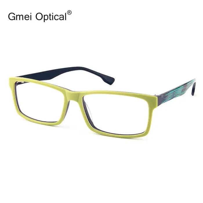 Gmei-Lunettes carrées classiques en acétate pour femmes et hommes