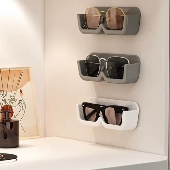 Boîte de rangement murale pour lunettes de soleil