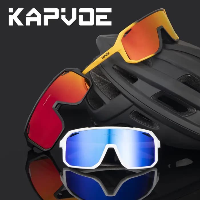 Kapvoe lunettes de soleil photochromiques vtt