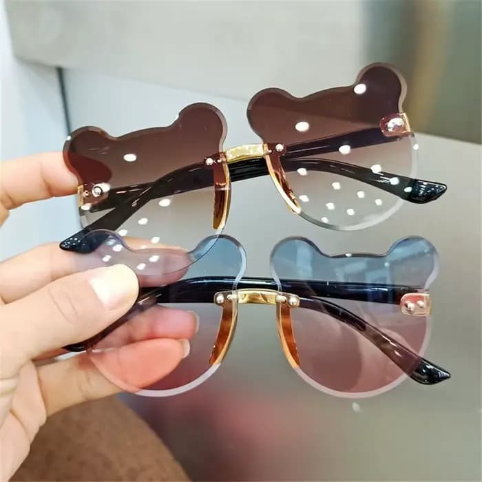 Lunettes de soleil ours de dessin animé mignon