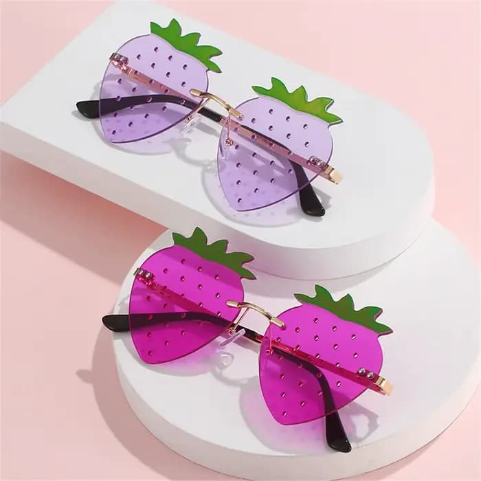 Lunettes de soleil Harvey colorées uniques pour femmes et hommes