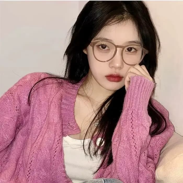 Vintage à la mode dames myopie lunettes de luxe Anti lumière bleue vue de près