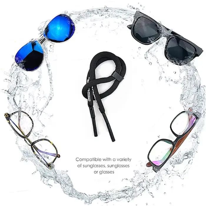 Lunettes de soleil flottantes porte-corde chaîne
