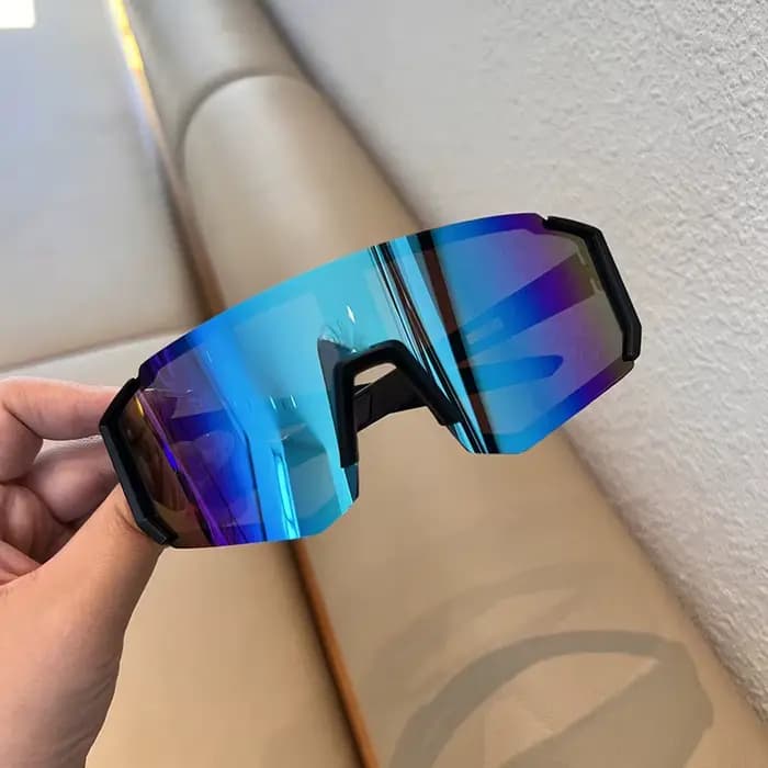 Randonnée 2 pièces cyclisme Anti lumière lunettes hommes femmes UV400 Anti-sable yeux protecteur nuances Sports de